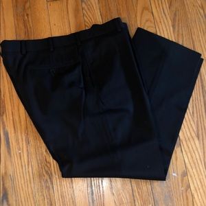 Brookes Brothers Black flat front 37/30